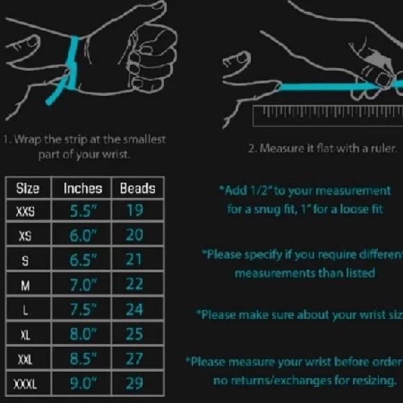 Purple, pink, and green bead bracelet - Picture 3 of 5